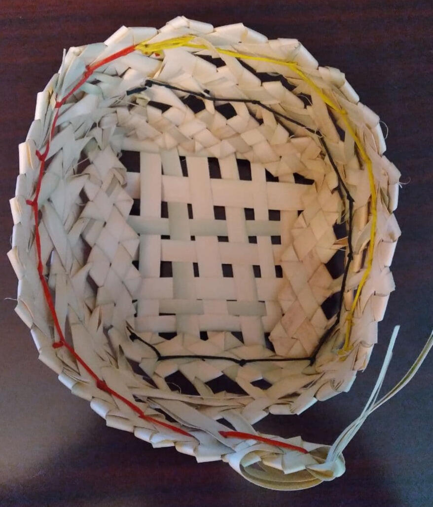 4strand weave Palmetto basket