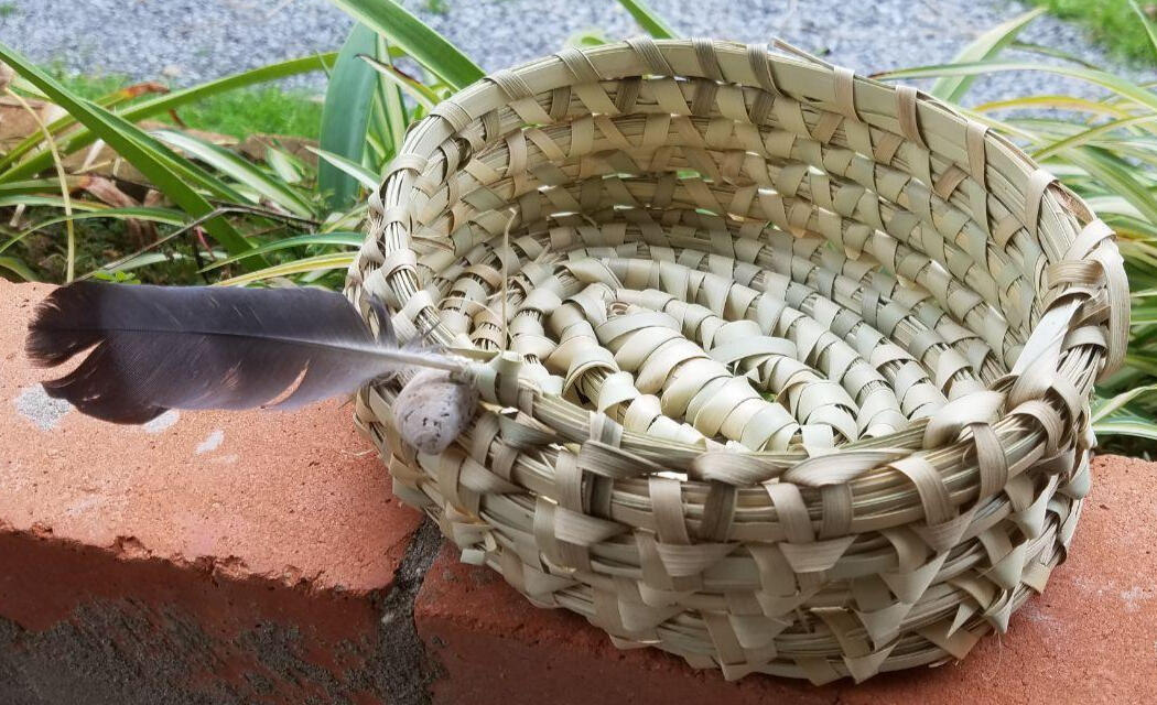 Houma half-hitch Palmetto basket
